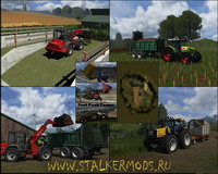 Скачать карту "East Peak Farms" для игры Farming / Landwirtschafts Simulator 2011