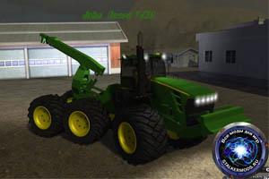 Скачать Мод "JD 9630 Skidder 6x6" для Farming / Landwirtschafts Simulator 2011